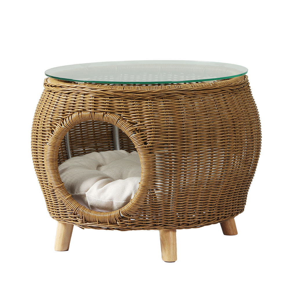 Coffee Side Table Pet Bed