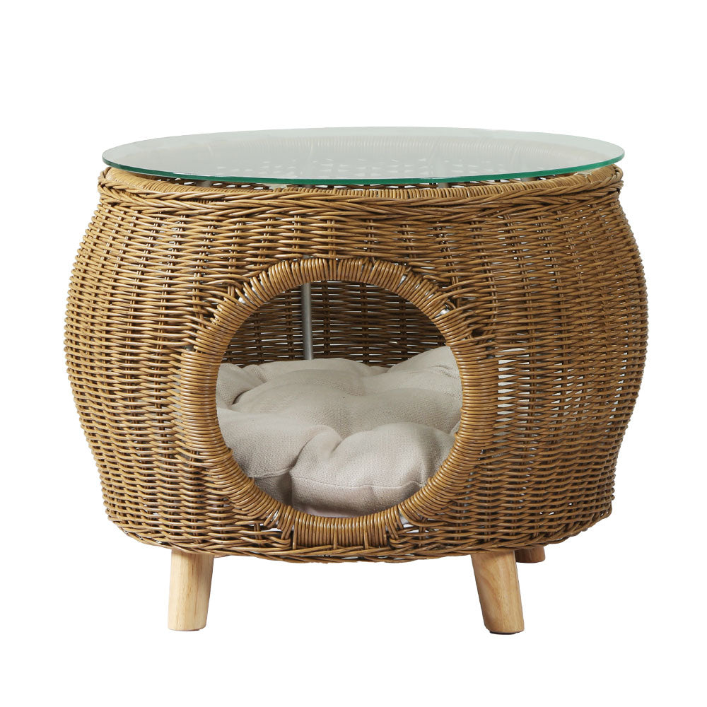 Coffee Side Table Pet Bed