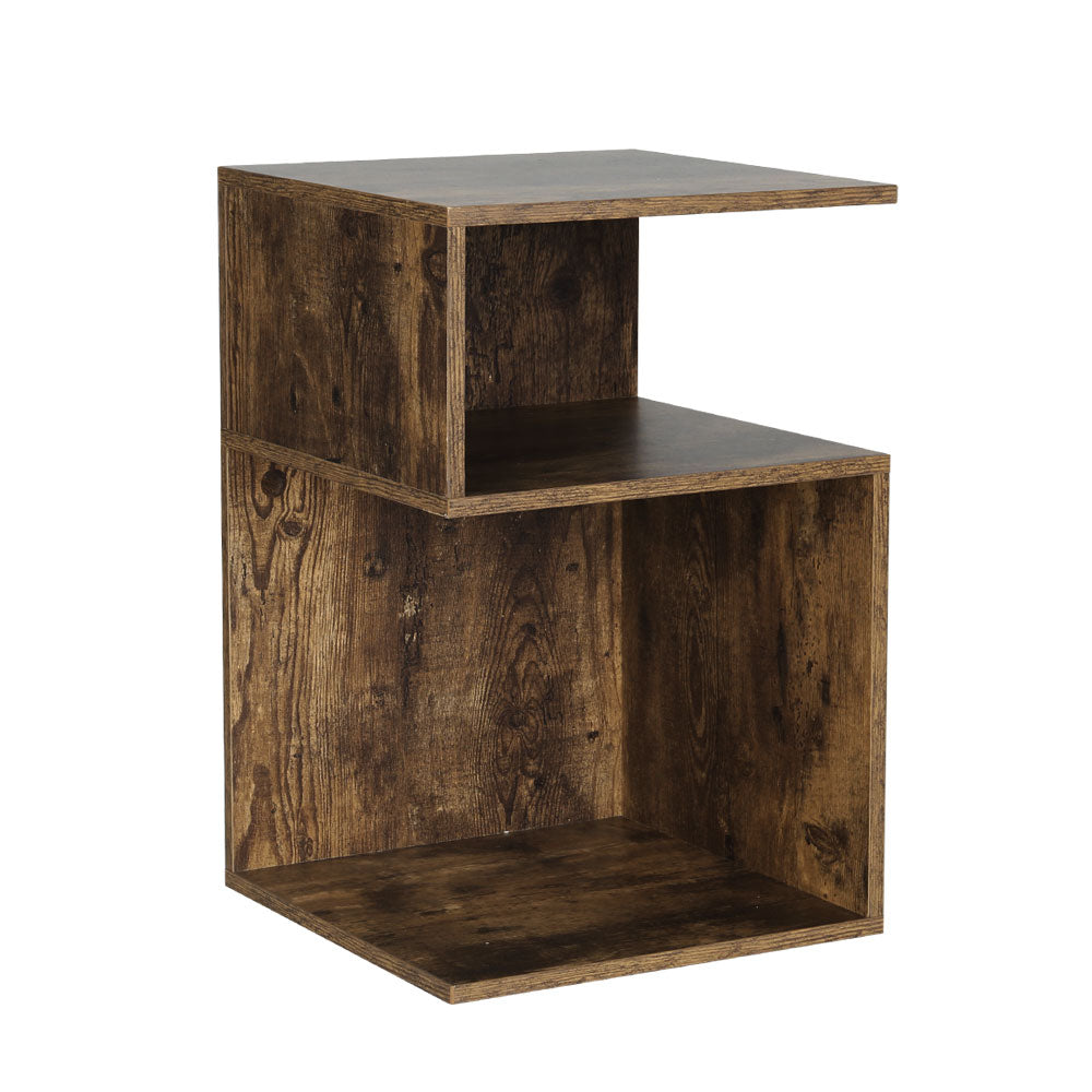 S-shaped Bedside Table