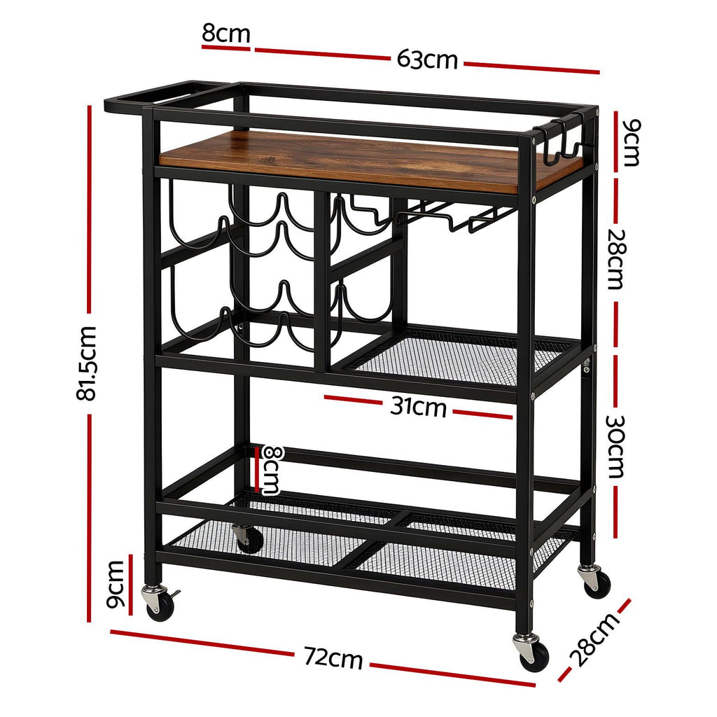 Bar Cart Drinks - Trolley Serving