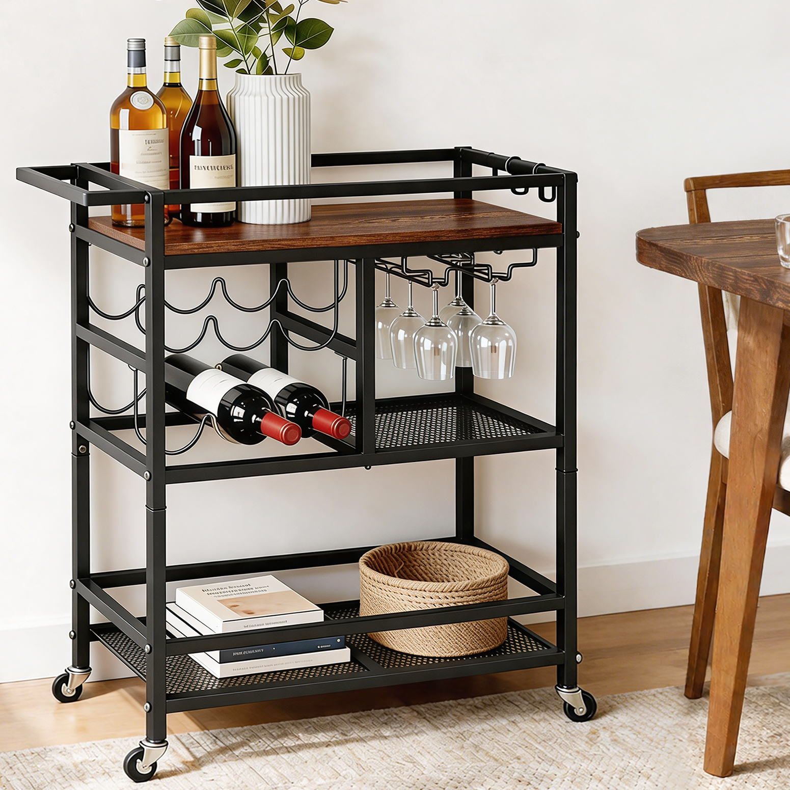 Bar Cart Drinks - Trolley Serving