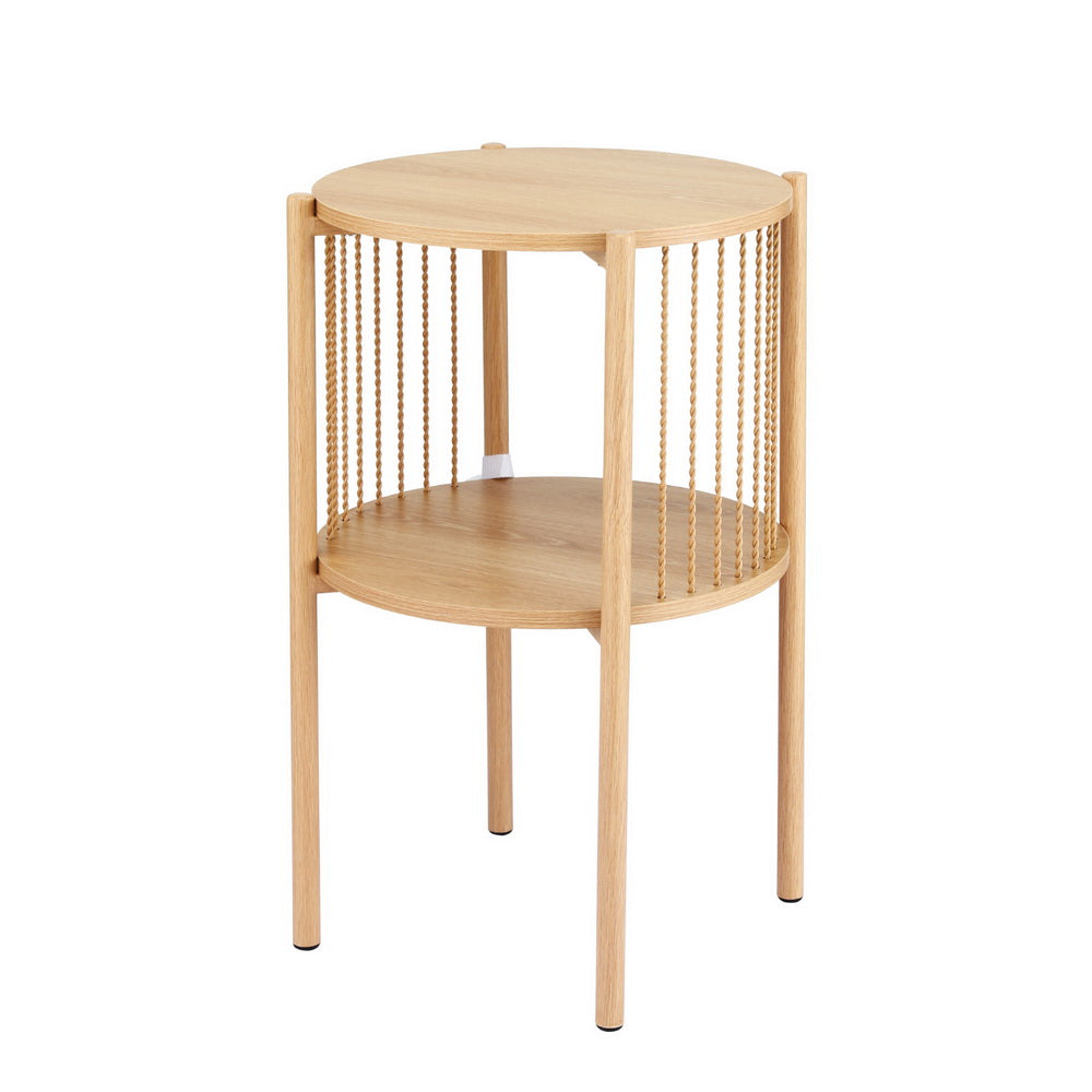Side table - Round Wood
