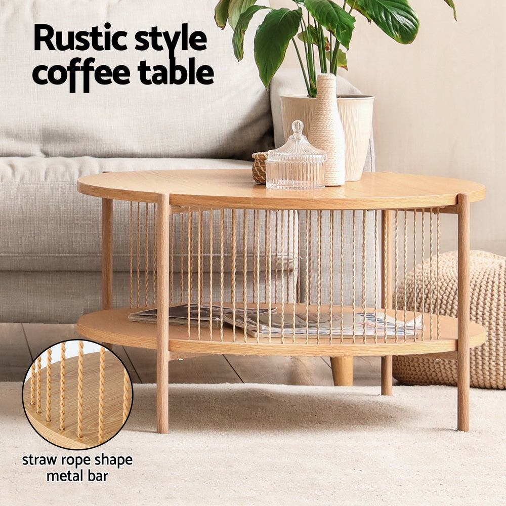 Coffee Table - Round Wood