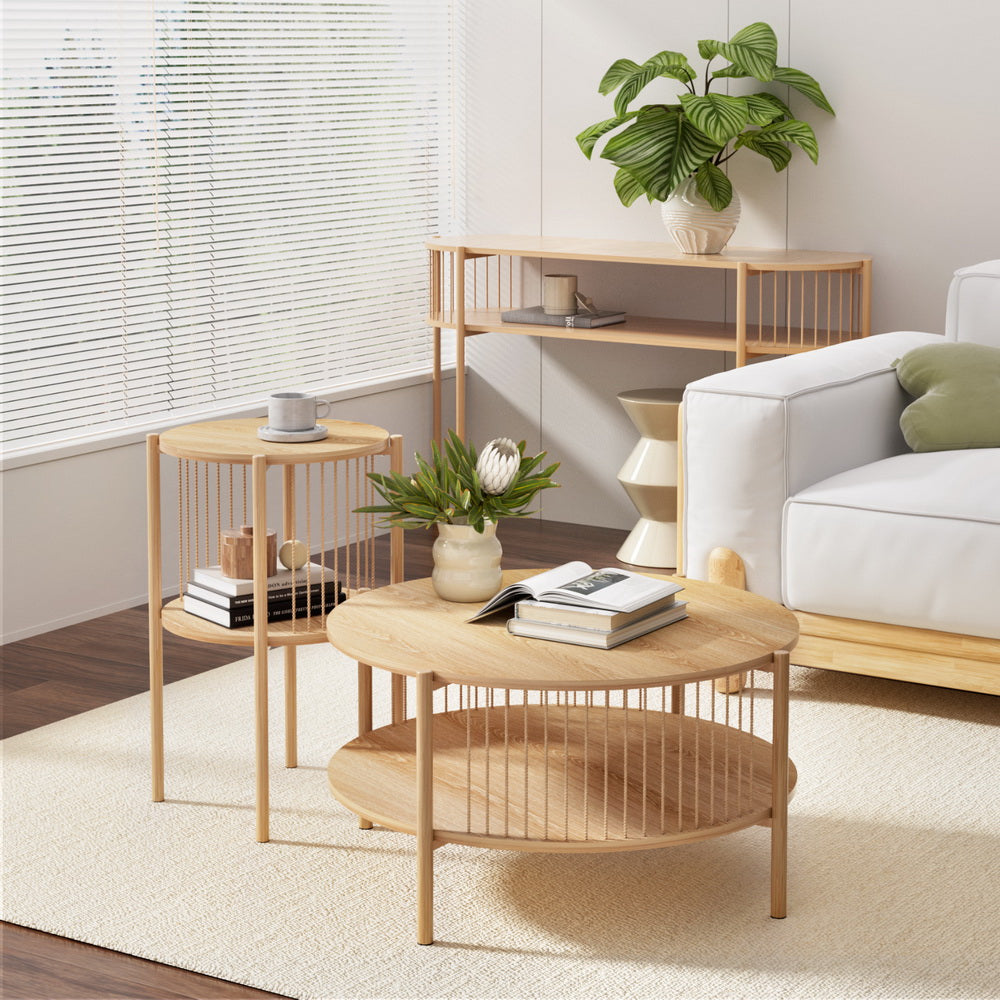 Coffee Table - Round Wood