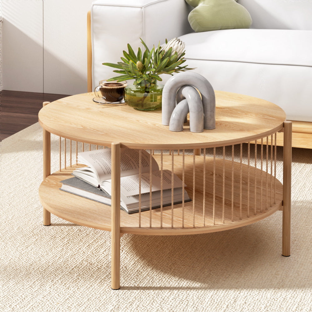 Coffee Table - Round Wood