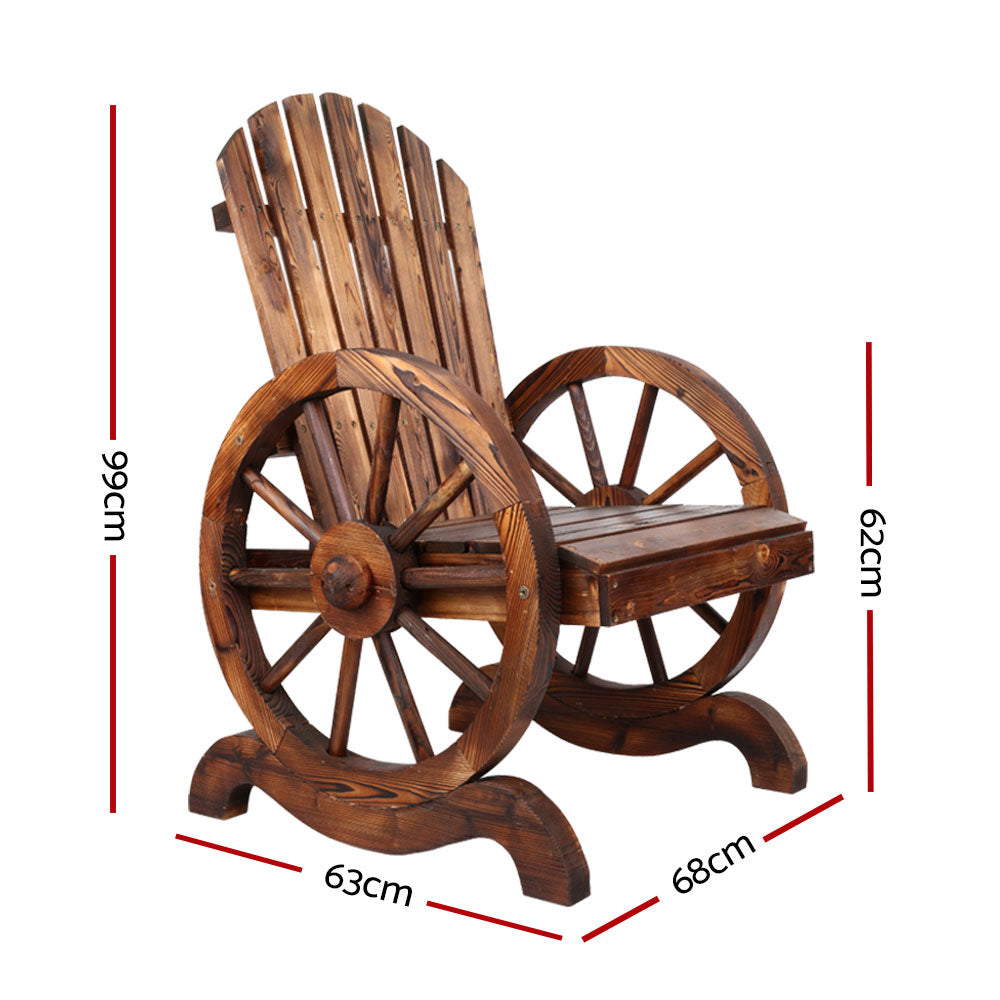 Wooden Wagon Chair