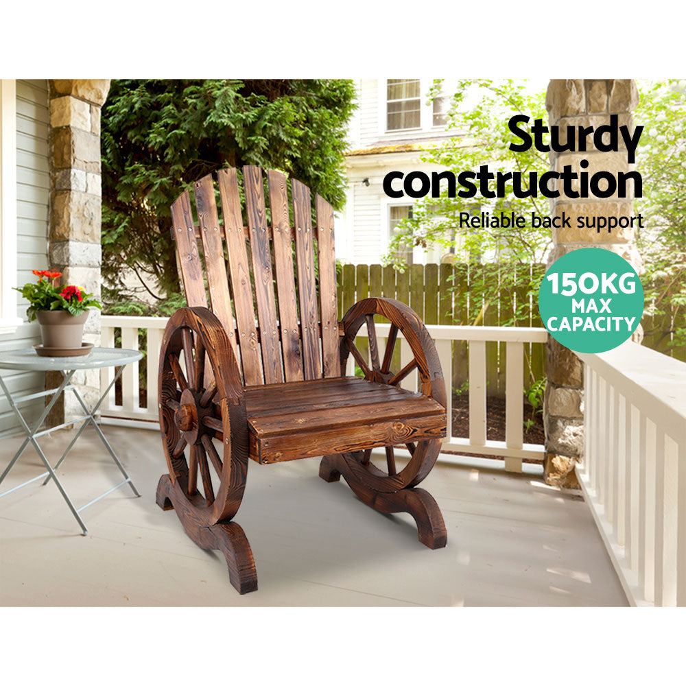 Wooden Wagon Chair