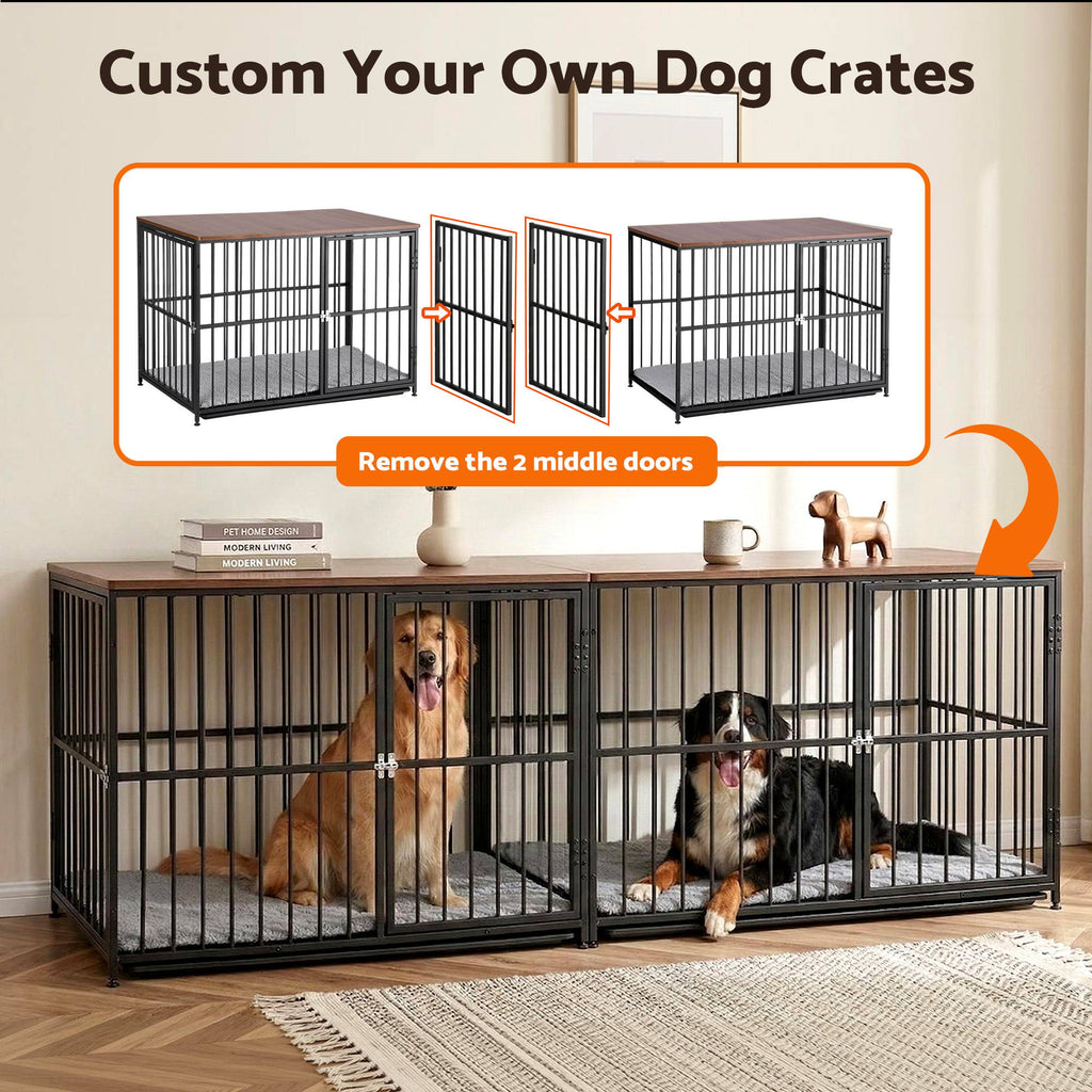 Extra Large Dog Crate Furniture 107cm