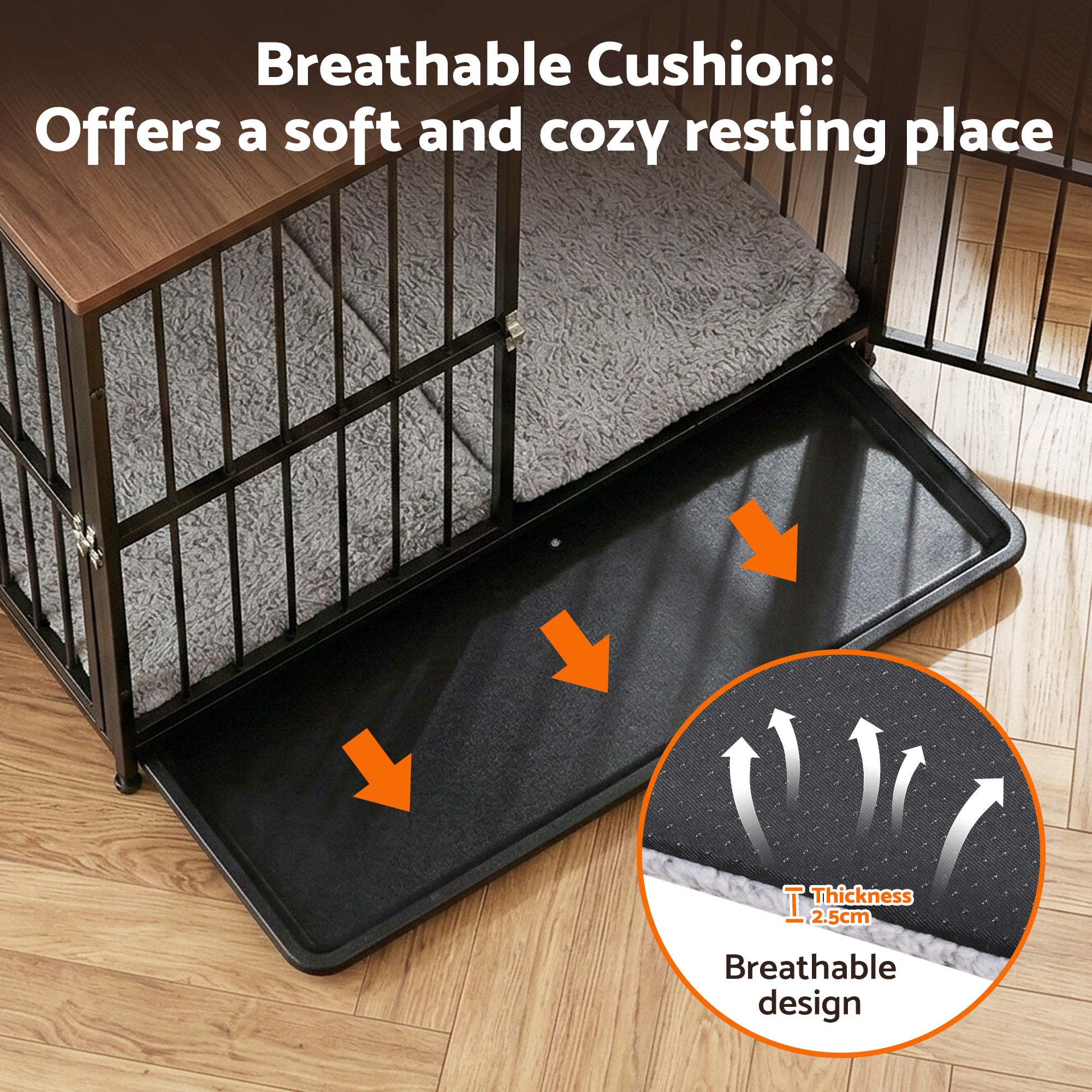 Large Dog Crate Furniture 93cm