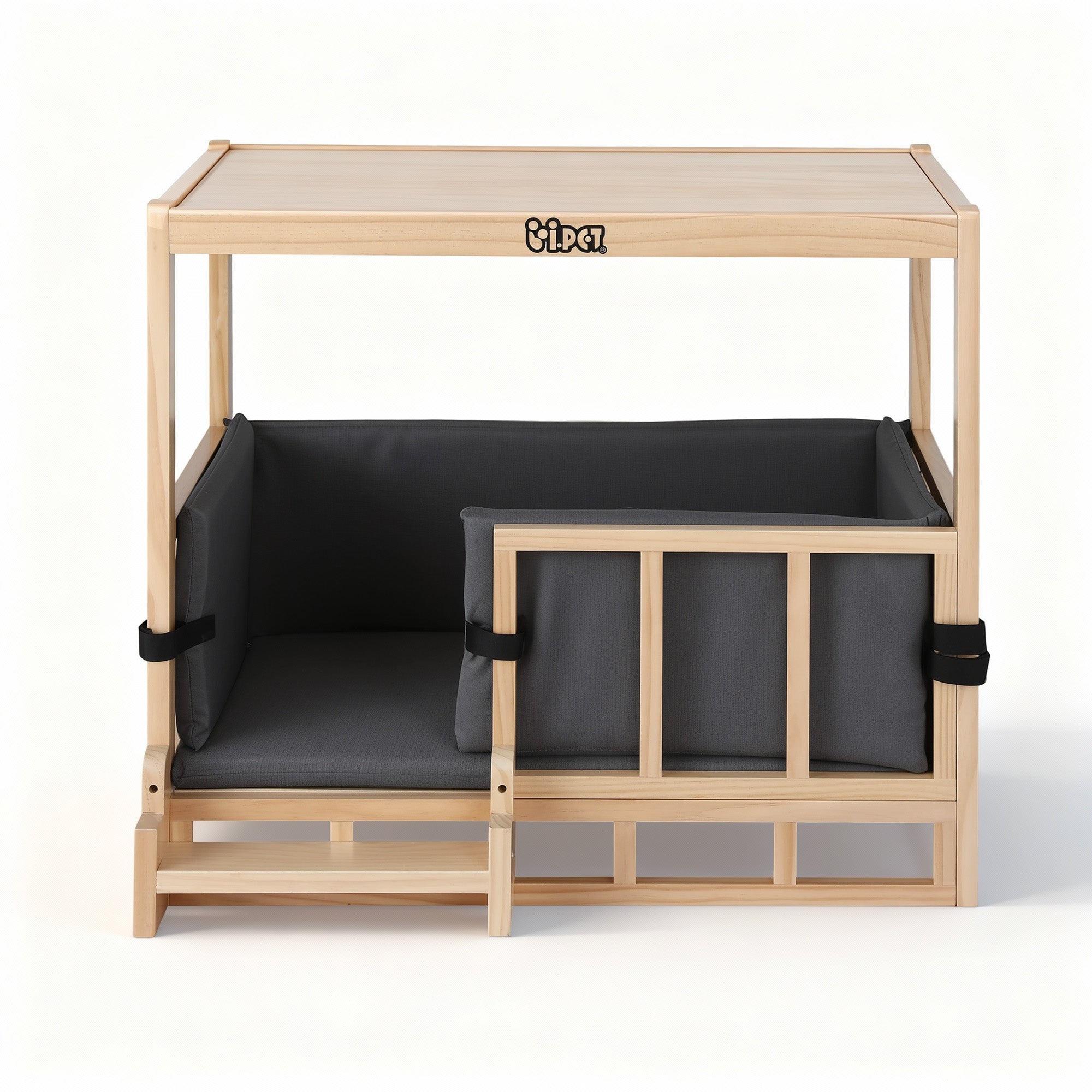 Pet Kennel Crate - Pine Wood