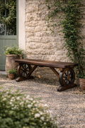Wooden Wagon Bench