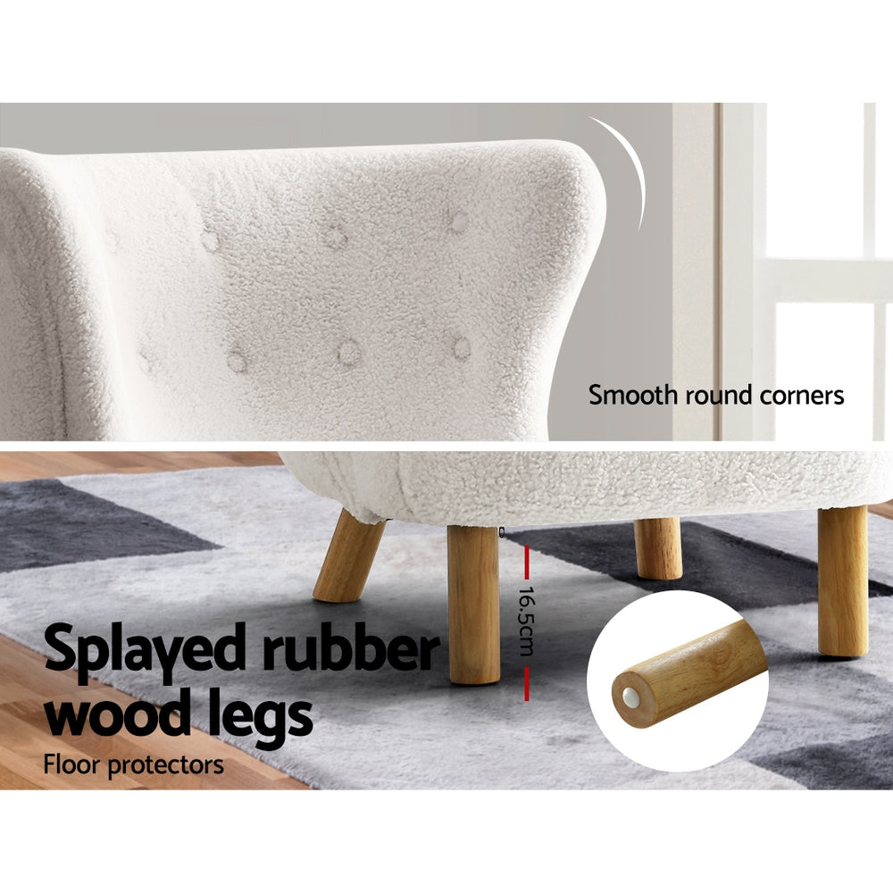 Felista Armchair - White