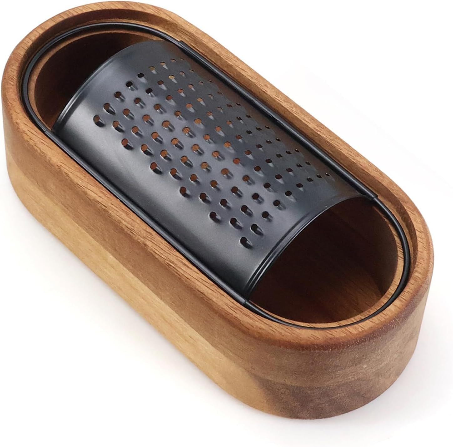 Acacia wood cheese grater