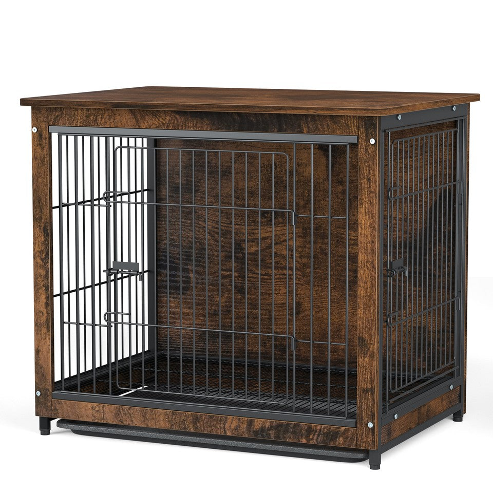 Wooden Pet Crate & End Table - Small