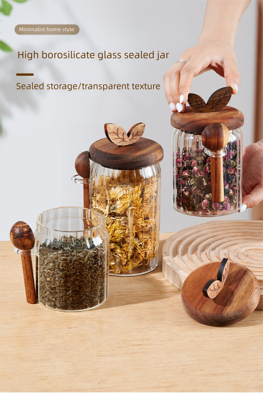 800ml Premium Glass Storage Jar