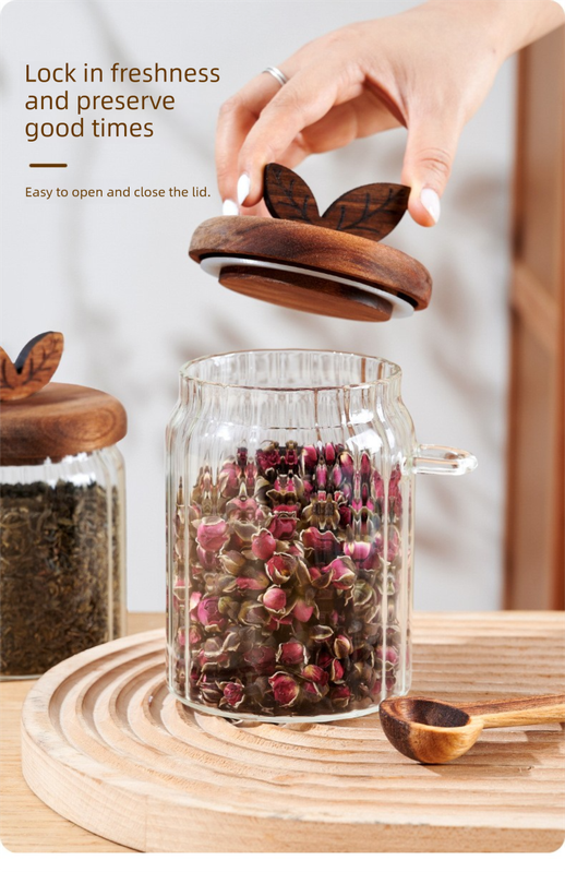 800ml Premium Glass Storage Jar