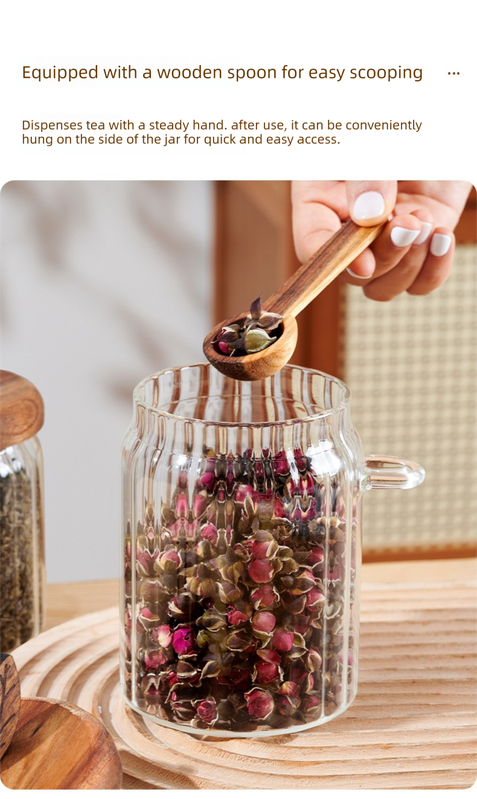 800ml Premium Glass Storage Jar